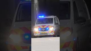 Incidentenbestrijding Mercedes Vito Met Spoed Naar Spooremplacement Kijfhoek