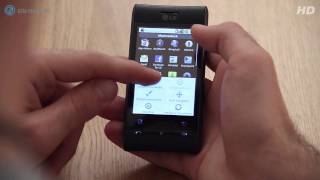 LG GT540 Optimus készülék leírások, tesztek - Telefonguru