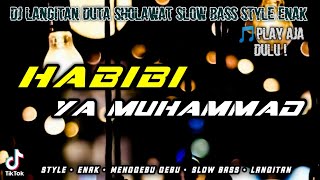 DJ DUTA SHOLAWAT HABIBI YA MUHAMMAD SLOW BASS BALI