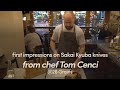 First impressions of sakai kyuba from chef tom cenci 26 grains london