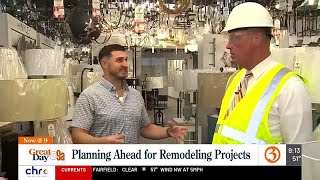 Planning ahead for remodeling projects