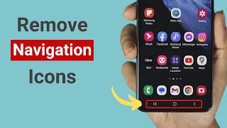 How to Remove Navigation Bar on Samsung Galaxy | Hide Navigation Icons