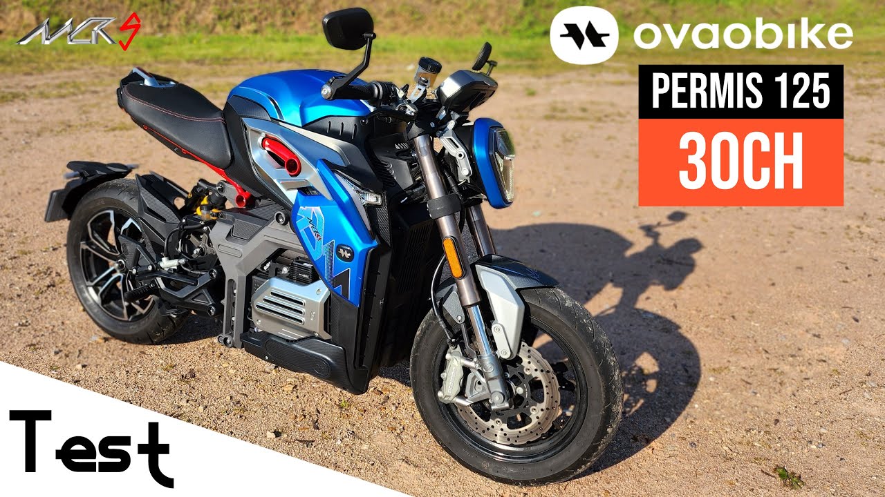 "Test" Cette 125 homologuée a 30 chevaux 😲 "OVAObike MCR-S"