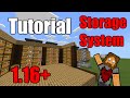 Silent Automatic Multi Item Sorting System for Minecraft Bedrock Edition and MCPE working in 1.16+