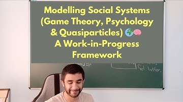 Modelling Social Systems (Game Theory, Psychology & Quasiparticles) 🌍🧠  A Work-in-Progress Framework