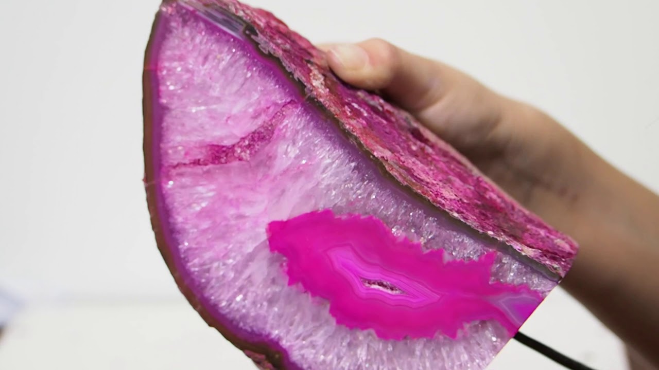 2.16Kg Agate Crystal Lamp J1000 10 YouTube player