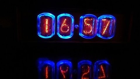 часы на грл своими руками. (NIXIE CLOCK)