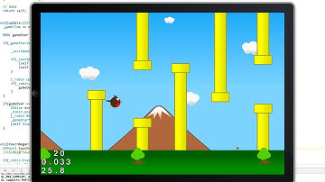 Simple Flappy Robin (iPhone & iPad) Cocos2d #10 Moving Tubes!!
