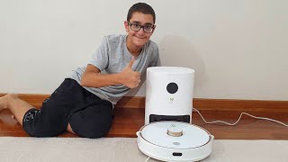 BUĞRA İLE BİRLİKTE ANNEYE ROBOT SÜPÜRGE SÜRPRİZİ YAPTIK!!