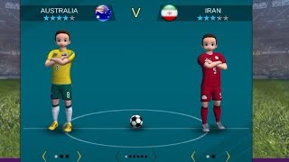 Australia Vs Iran Football Match||Pro league soccer game||