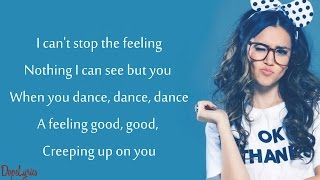 Justin Timberlake - Can't Stop The Feeling (Lyrics)(Megan Nicole Cover) chords