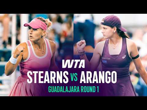 Peyton Stearns vs. Emiliana Arango | Round 1 Guadalajara | WTA Match Highlights