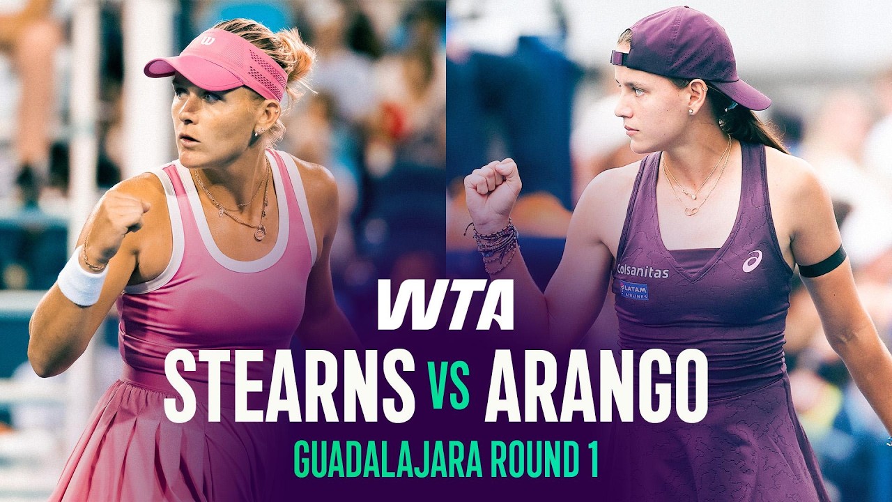 Peyton Stearns vs. Emiliana Arango | Round 1 Guadalajara | WTA Match Highlights