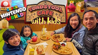 TOADSTOOL CAFE with kids - TIPS and BEST FOODS to try and eat at Super Nintendo World Hollywood