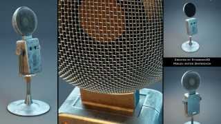 Famous Condenser Microphone 3d model Net Worth