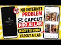 No internet problem capcut pro ai lab how to fix no internet problem capcut pro ai lab|capcut ai lab