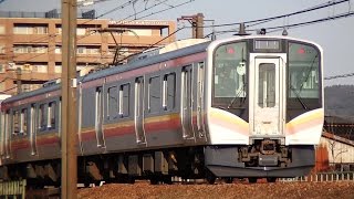 E129系新ﾆｲB1+A7編成　信越本線下り　453M