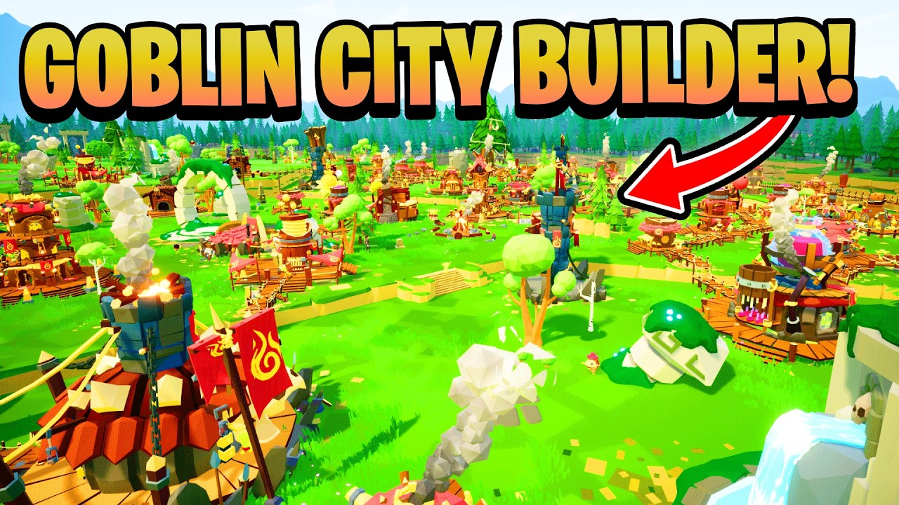 The MOST Unhinged City Builder I’ve Played (GOBLINS!)