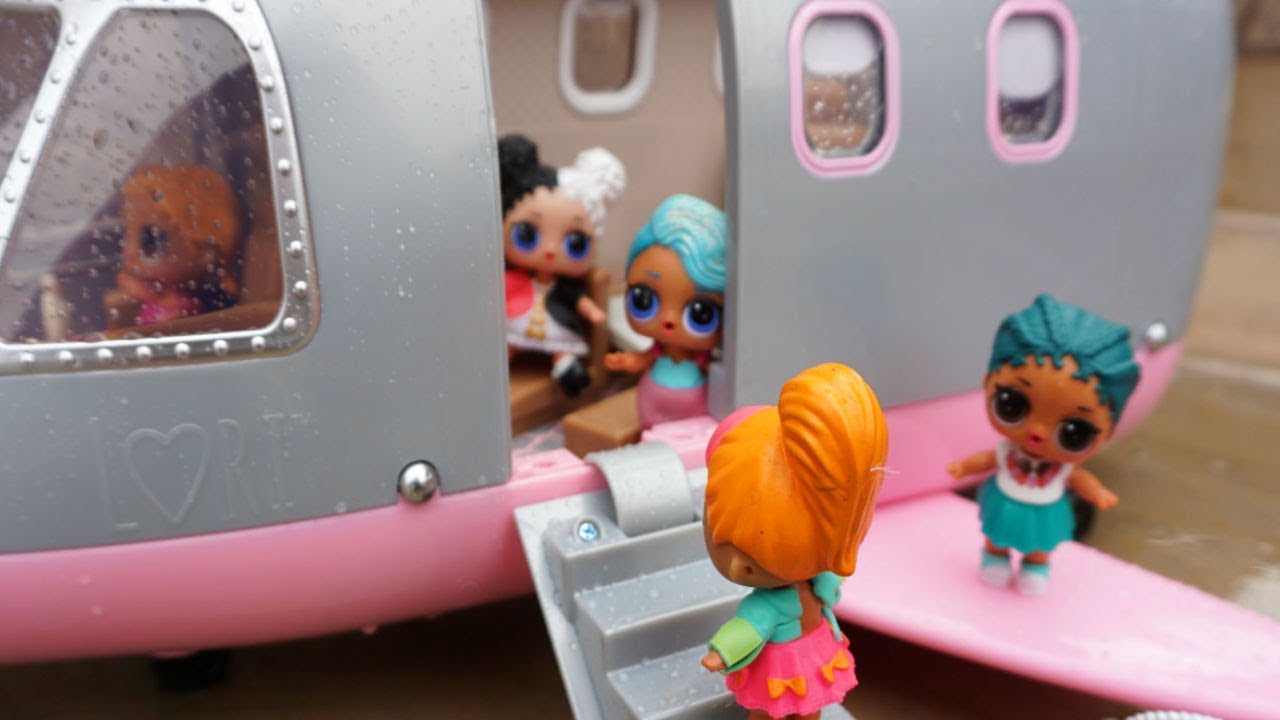 lol dolls plane