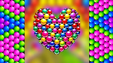 BUBBLE SHOOTER NEW GAMEPLAY LEVEL #217-221 😳 / BUBBLE SHOOTER ANDROID Gameplay #104