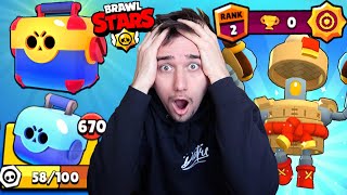 MEGA Opening + MAX POWER DARRYL na 0 Trofejích!! | Brawl Stars