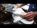 シミ抜き　子供服ジャンパーコートその2【金沢市大野町クリーニングの横山進洋舎】