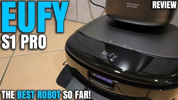 The Most Innovative Robot Vacuum So Far! | eufy S1 Pro Floor Cleaning Robot Review
