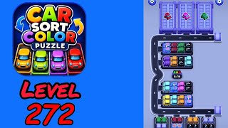 Car Sort Color Puzzle Level 272 Walkthrough