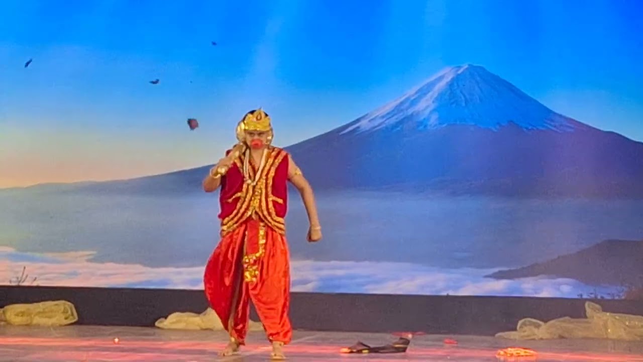 Ramayana theme. Farhaan as Hanuman... 🙏🏻