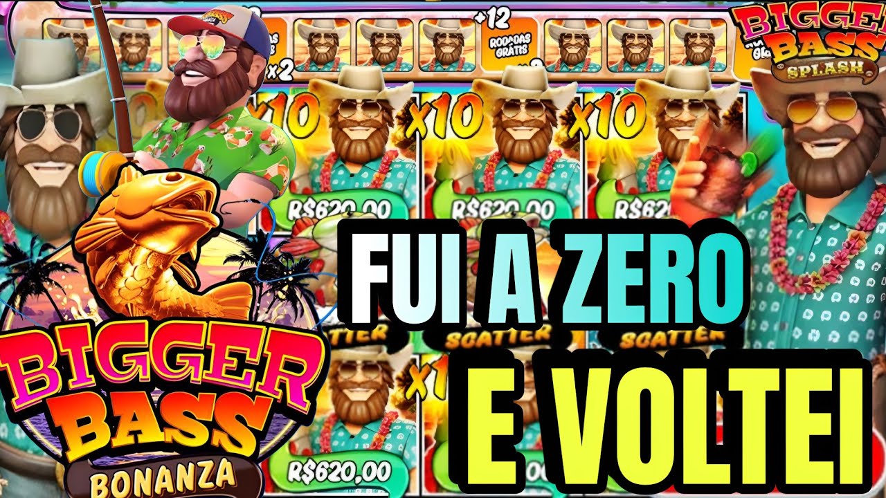 SUFOCO 🐠 FUI A ZERO E VOLTEI FORRANDO MUITO⚡100 TENTATIVAS CONTRA OS BIGGER BASS