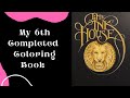 My 6th Completed Coloring Book ~ The Ink House