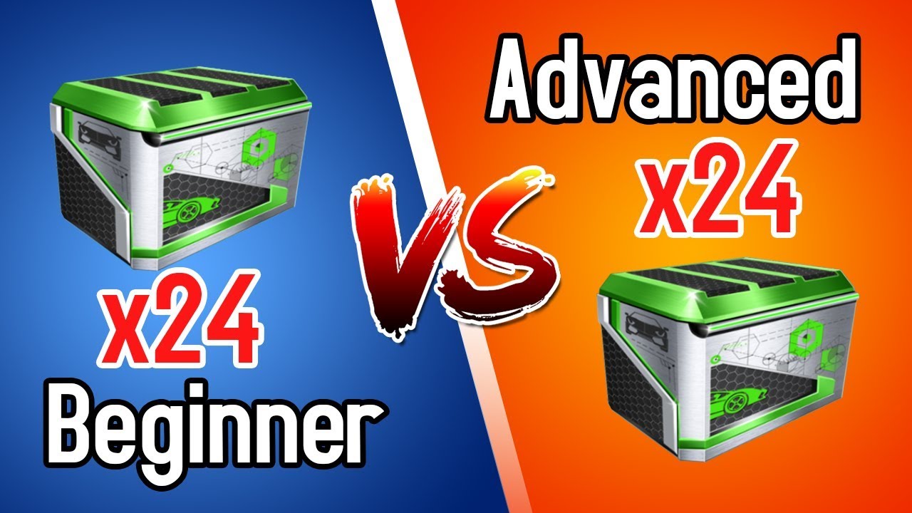Beginner VS Advanced BP Box (48 BLUEPRINTS Opening) | ASPHALT 8 - YouTube