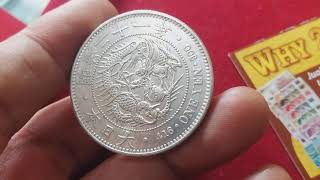 Koin Kuno One Yen Meiji