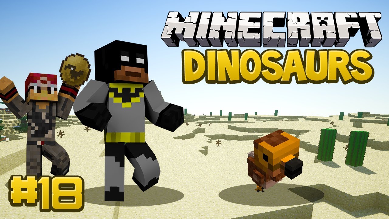 Minecraft Dinosaurs Mod (Fossils and Archaeology) Series 