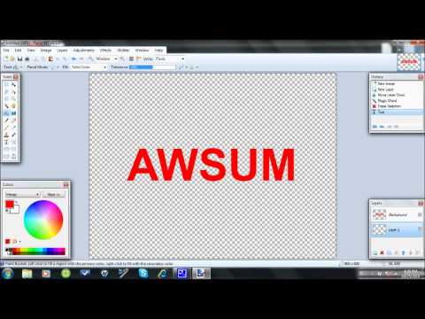 Paint.NET Tutorial ~*Burning Affect*~