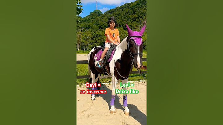 QUAL CAVALO É MAIS BONITO ? 🐴💚 #levidavi #davi #levi #tiarutedavi