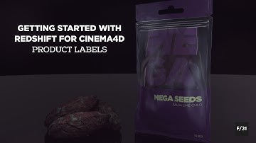 RedShift for Cinema4D: Product Labels