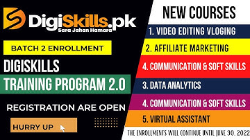 Batch-02 of DigiSkills Training Program 2.0 | Digiskills Free Courses | Digiskills 2.0 Batch 2 |