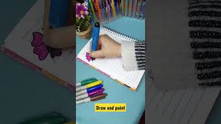 تزيين دفتر / رسم سهل drawandpaint تزيين_الدفاتر تزيين_دفاتر تزيين_دفاتر_المدرسة drawing