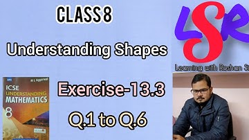 Class 8, Understanding Shapes (Quadrilaterals), Ex- 13.3, Q.1 to Q.6, ML Aggarwal... by Roshan Sir