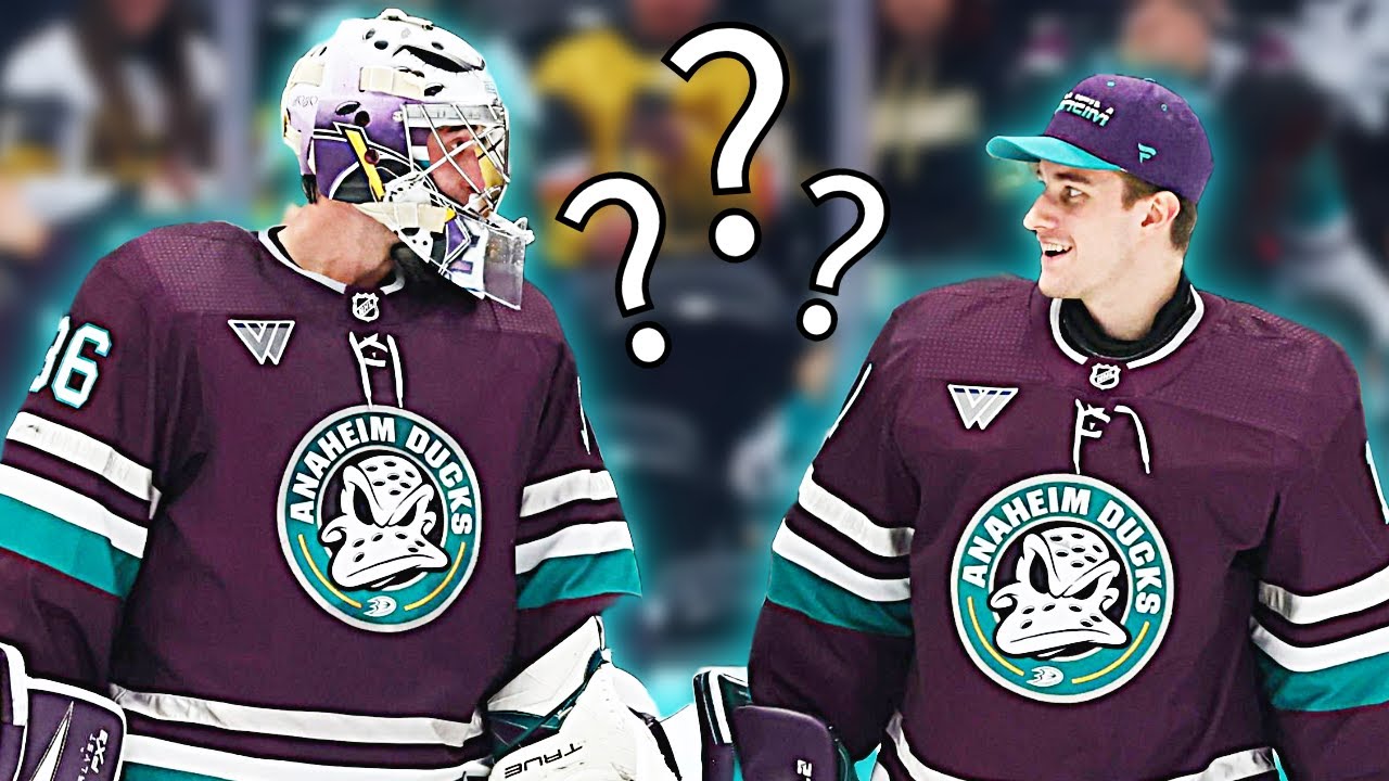 The Anaheim Ducks current goalie situation...