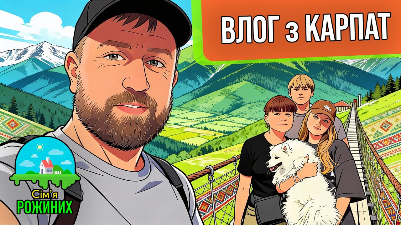 ВЛОГ з Карпат. Шукаємо базу, яка згоріла. Як ми відпочивали і чим займались.