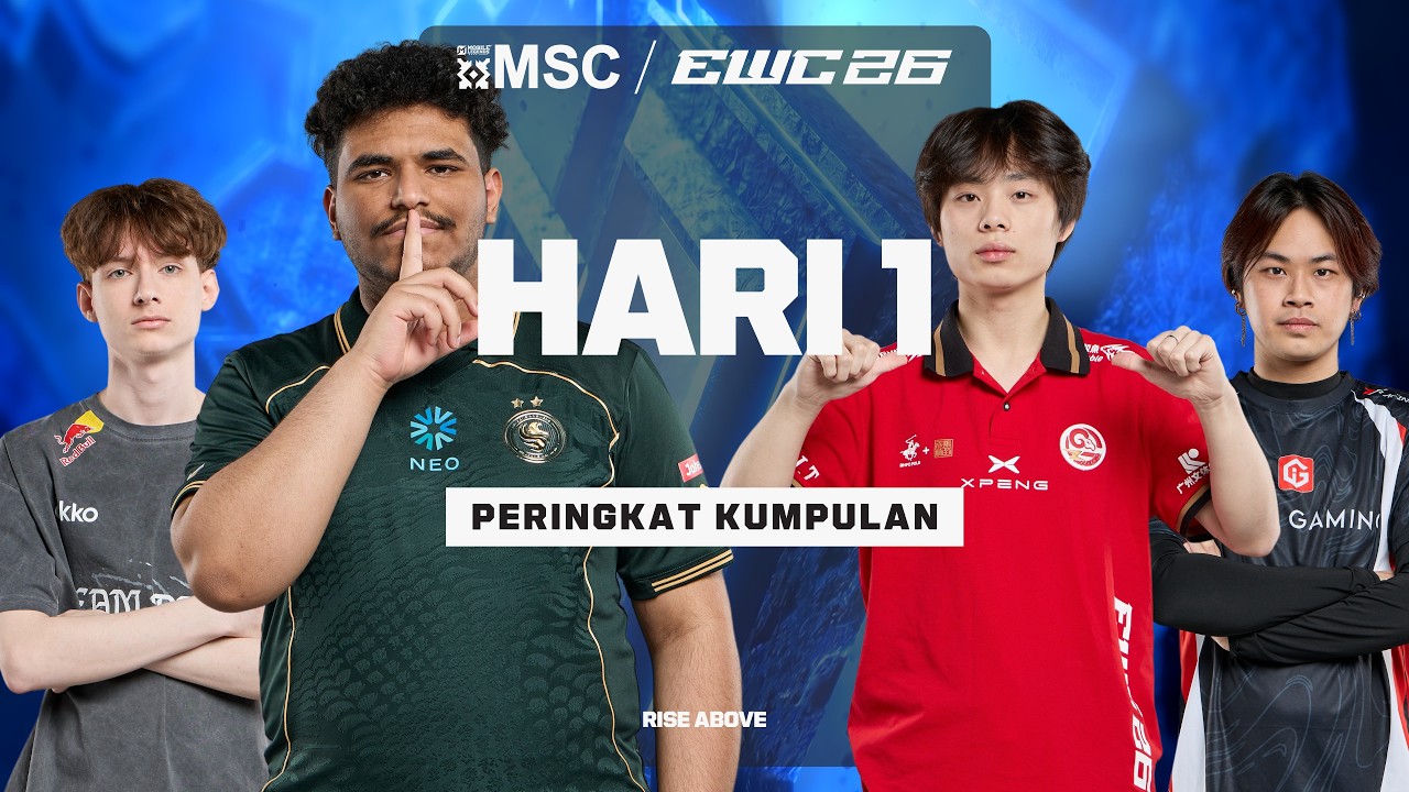 [SIARAN LANGSUNG] | MSC DI Peringkat Kumpulan EWC Hari Ke-1 |