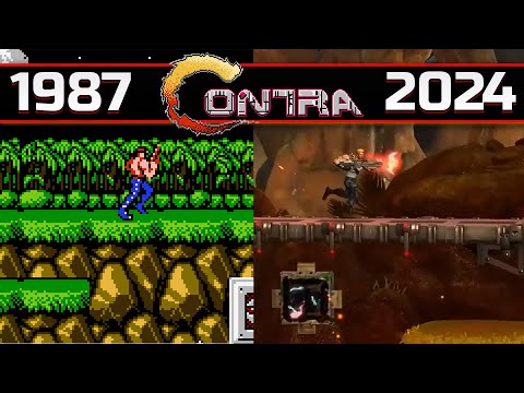 Видео: Эволюция игр Контра 1987-2024 / Contra games evolution 1987-2024