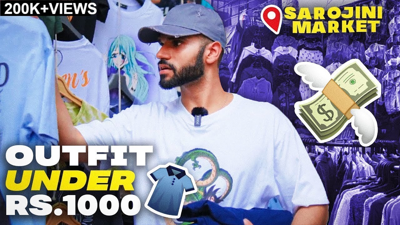 AFFORDABLE Streetstyle Outfit in Sarojini Nagar | Budget Shopping Challenge | BeYourBest Fashion