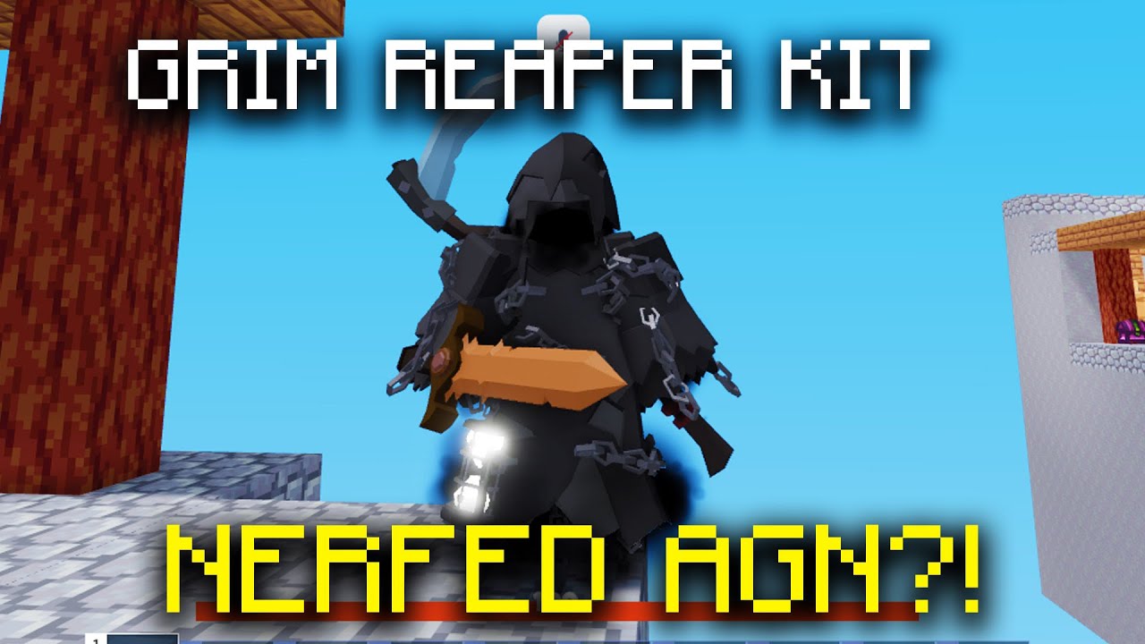 Roblox BedWars  GRIM REAPER KIT! (Review + Nerf Soon?) 