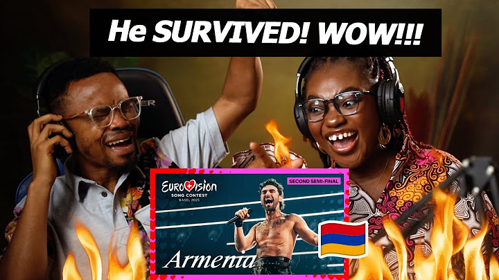 PARG – SURVIVOR (LIVE) | Armenia 🇦🇲 | Second Semi-Final | Eurovision 2025 II REACTION