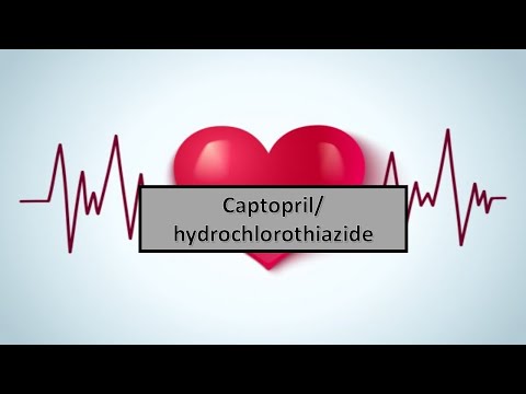 "les médicaments cardiologie et angeiologie "Captopril/hydrochlorothiazide