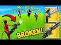 THE MINIGUN *BUFF* IS SUPER OP! - Fortnite Funny Fails and WTF Moments! #443