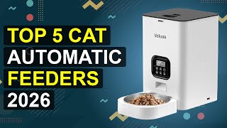 Top 5 Cat Automatic Feeders 2026 | Smart Cat Feeders